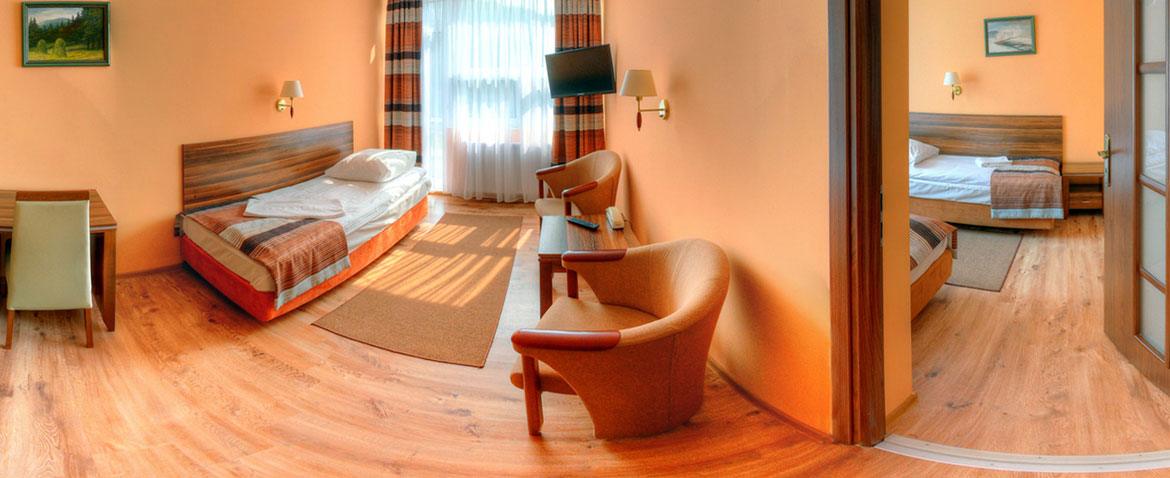 Leisure and Training Center Ustroń mountains Silesian Beskids rest in Poland