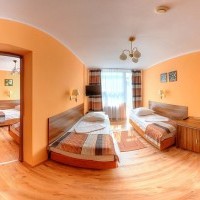 Leisure and Training Center Ustroń mountains Silesian Beskids rest in Poland