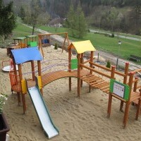 Leisure and Training Center Ustroń mountains Silesian Beskids rest in Poland