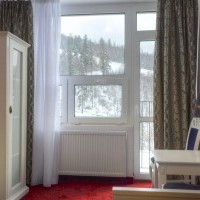 Leisure and Training Center Ustroń mountains Silesian Beskids rest in Poland